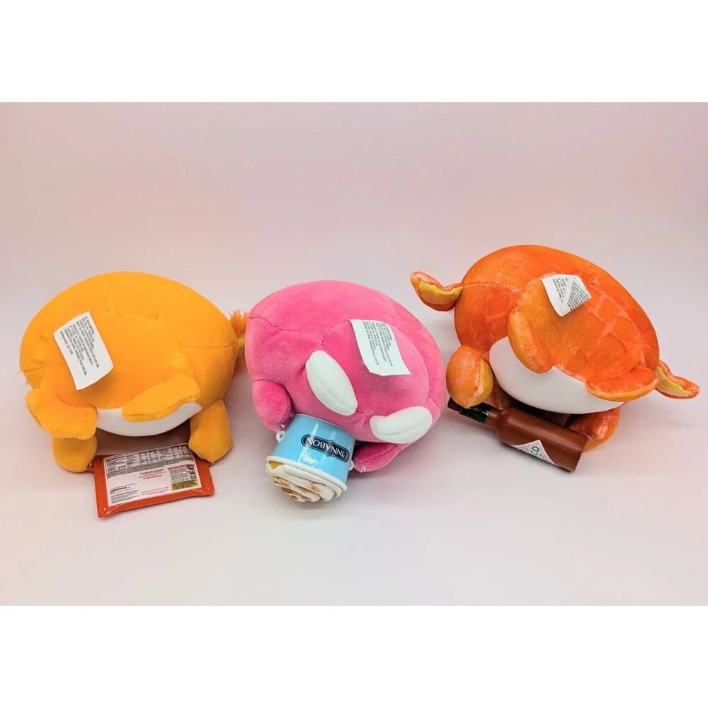 3 Zuru Snackles Plush Series 1 Axolotl Dragon Bunny 5
